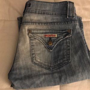 Hudson stonewashed jeans